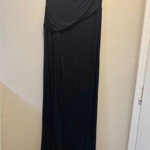 Bobeau Black Maxi Skirt